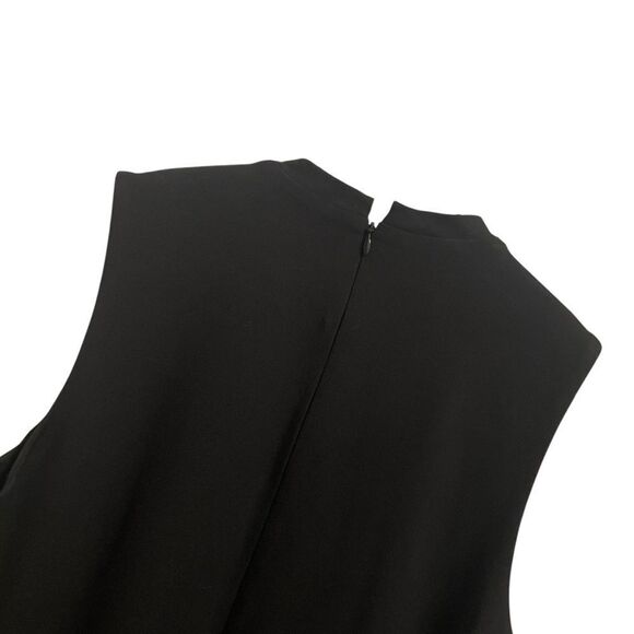 J. McLaughlin Alicia A Line Dress Pockets Black MED NWT - Picture 5 of 7